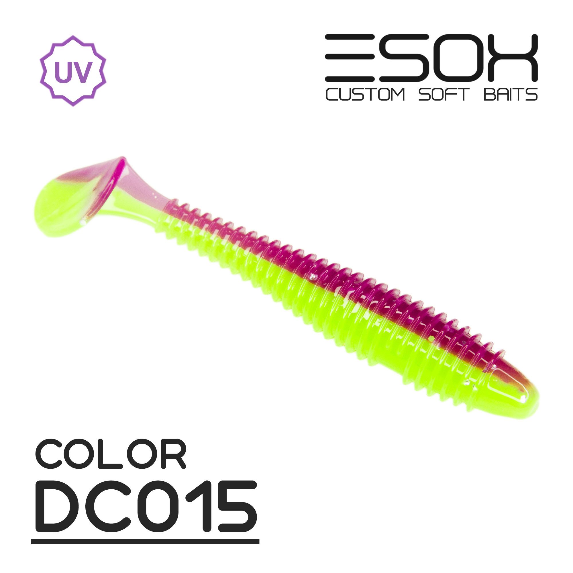 

Силиконовая приманка Esox Swinky Fat 84 мм цвет dc015 5 шт, Разноцветный, Sheasy