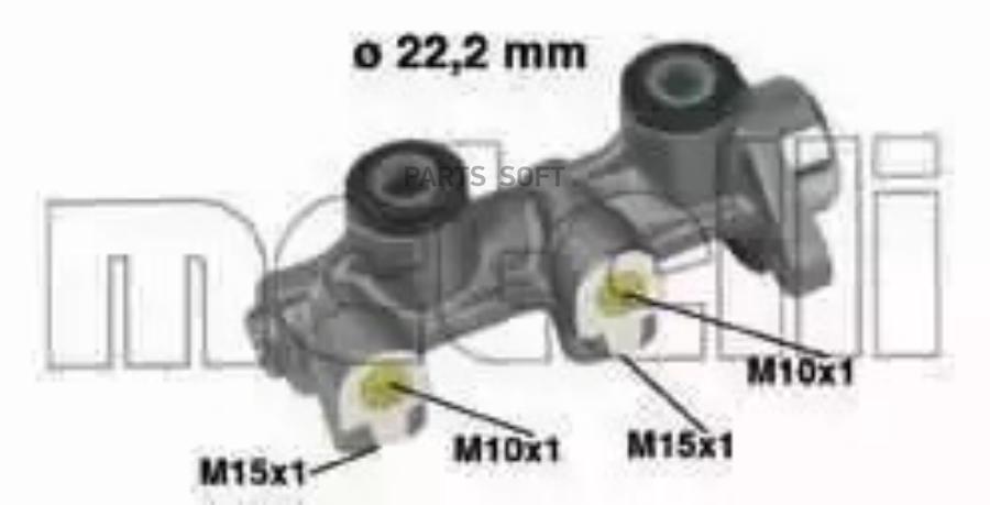 

Тормозной цилиндр Metelli 050336