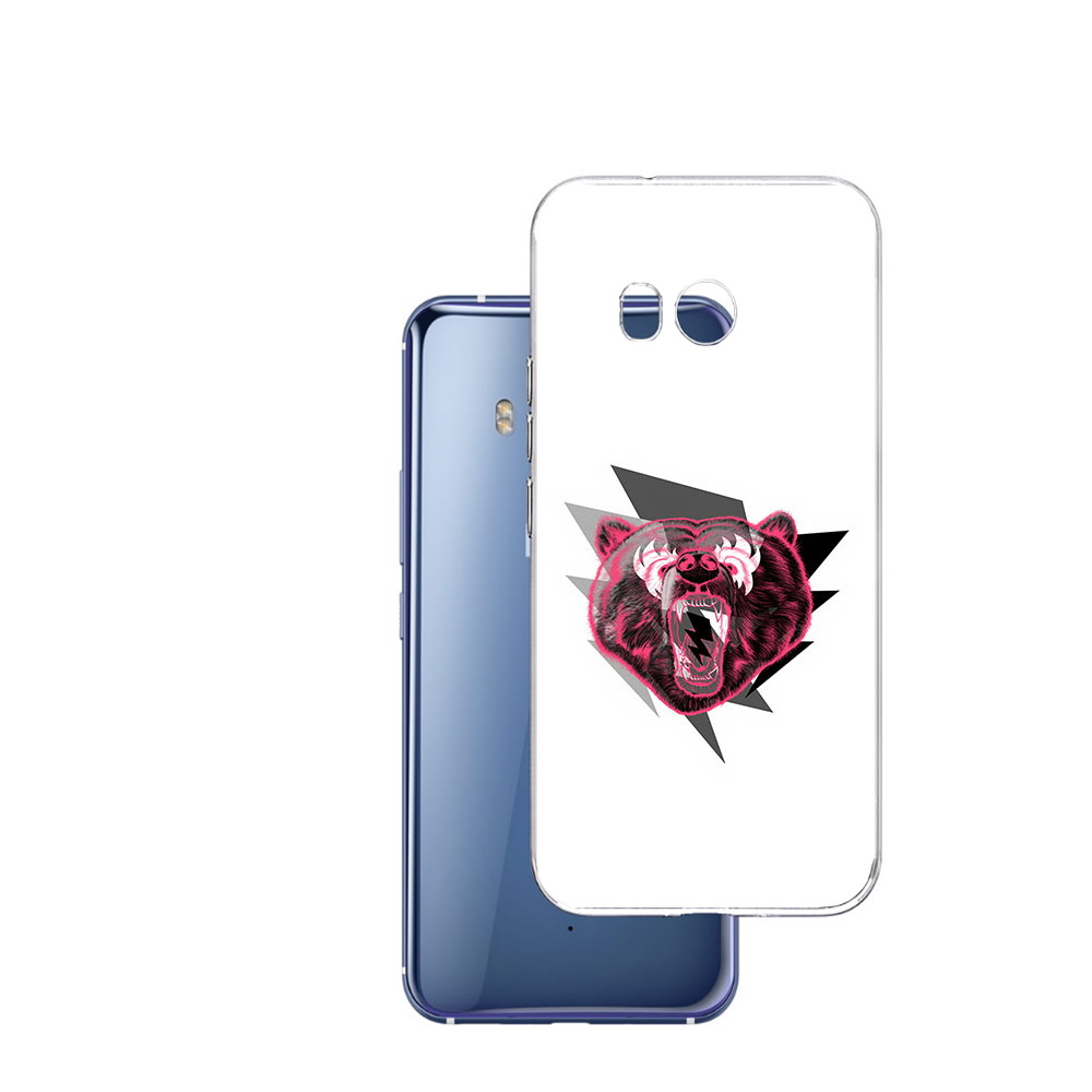 

Чехол MyPads Tocco для HTC U11 грозовой медведь, Прозрачный, Tocco