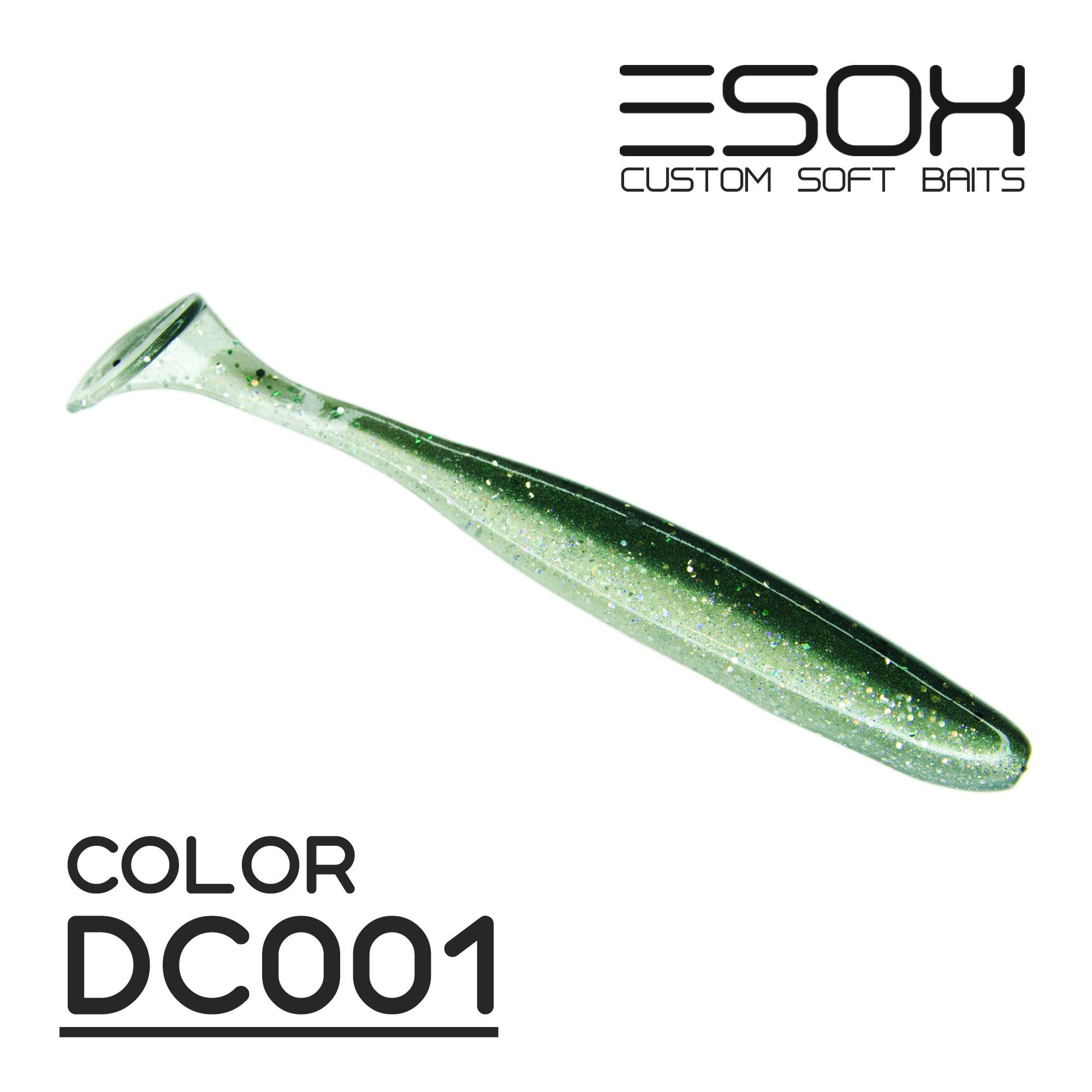 

Силиконовая приманка Esox Sheasy 112 мм цвет dc001 4 шт, Разноцветный, Sheasy