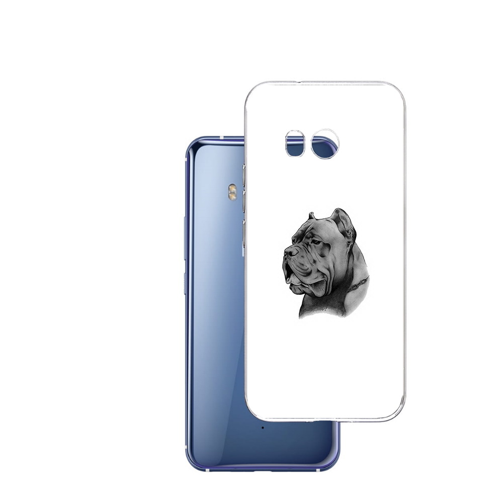 

Чехол MyPads Tocco для HTC U11 грозный бульдог, Прозрачный, Tocco