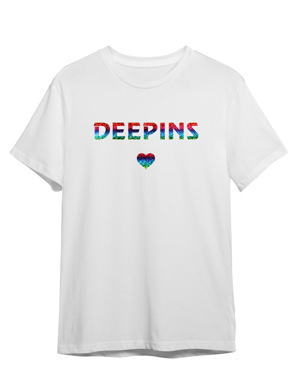 фото Футболка унисекс сувенирshop "deepins / дипенс / жожо / jojohf" 4 белая xl (50-52)