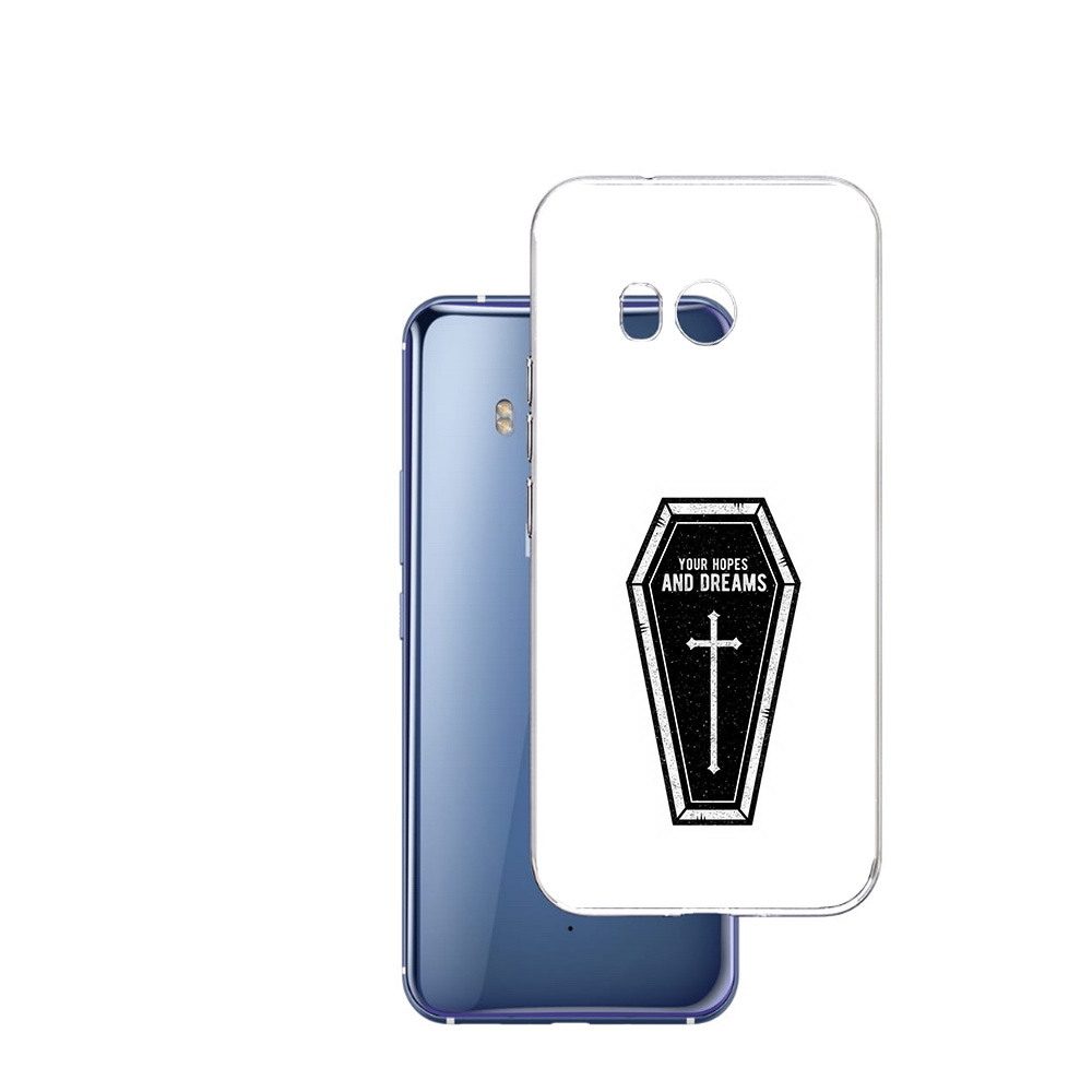 

Чехол MyPads Tocco для HTC U11 гроб с мечтами, Прозрачный, Tocco
