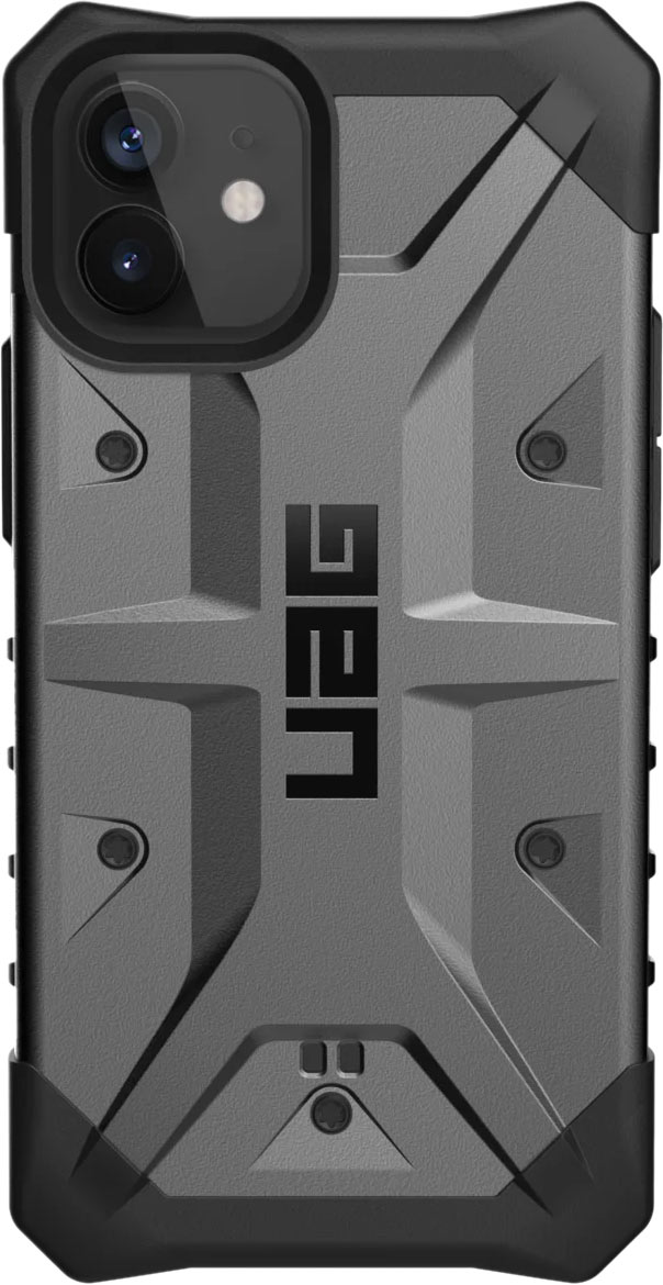 фото Защитный чехол uag для iphone 12 mini серия pathfinder цвет - серебристый