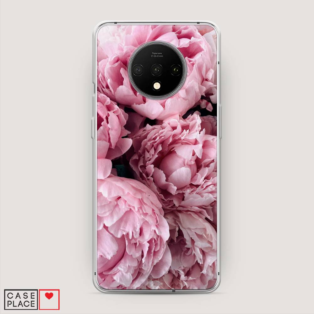

Чехол Awog на OnePlus 7T / ВанПлас 7T "Нежные пионы", Розовый;черный;белый, 150950-8