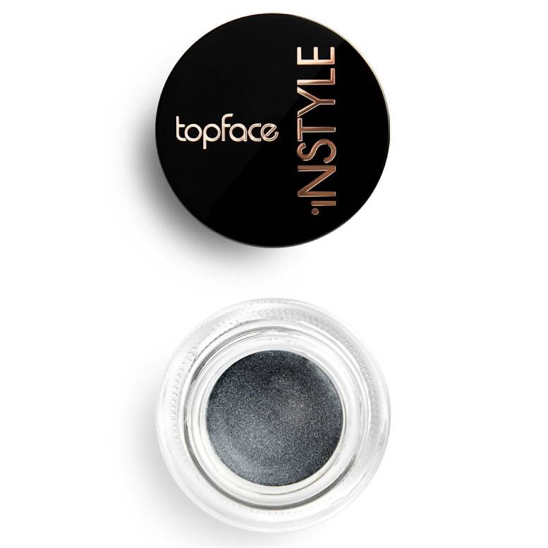 фото Тени для век кремовые topface instyle creamy eyeshadow тон 006 темно-серый