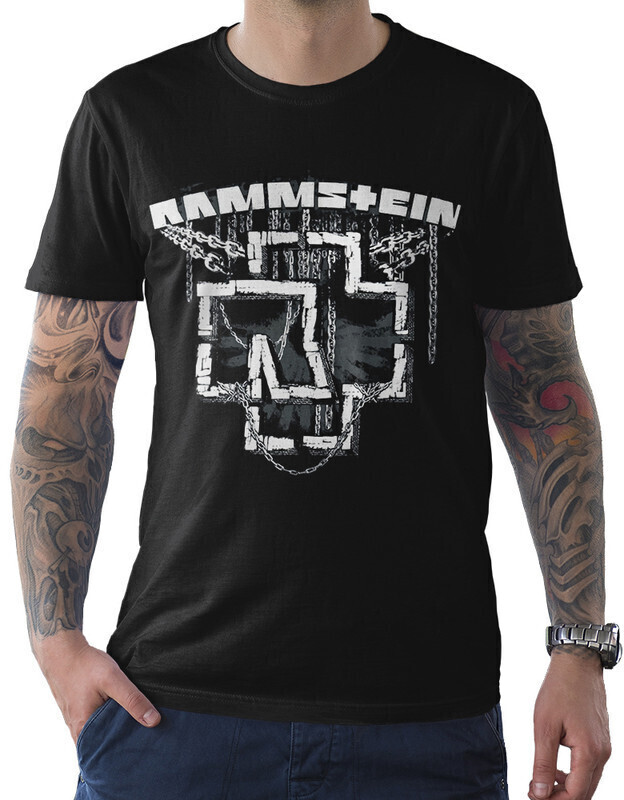 

Футболка мужская Dream Shirts Rammstein 10008922 черная 2XL, Rammstein 10008922