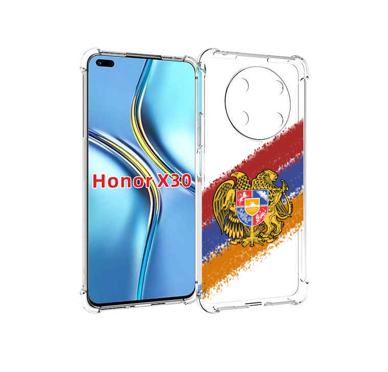 

Чехол MyPads флаг герб Армении для Honor X30 / Magic4 Lite 5G, Прозрачный, Tocco