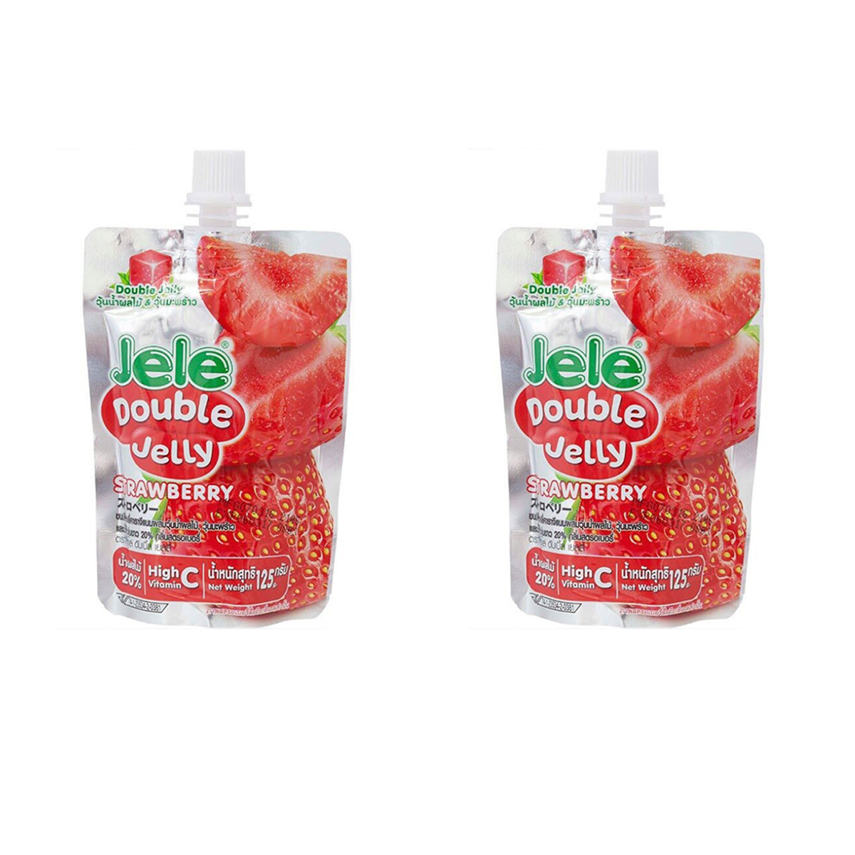 

Желе Jele Beauty клубника, коллаген витамин С и кокосовое желе, 2 шт по 125 г