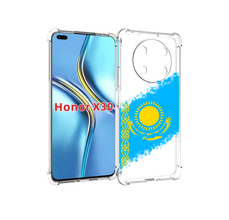 

Чехол MyPads флаг Казахстана для Honor X30 / Magic4 Lite 5G, Прозрачный, Tocco