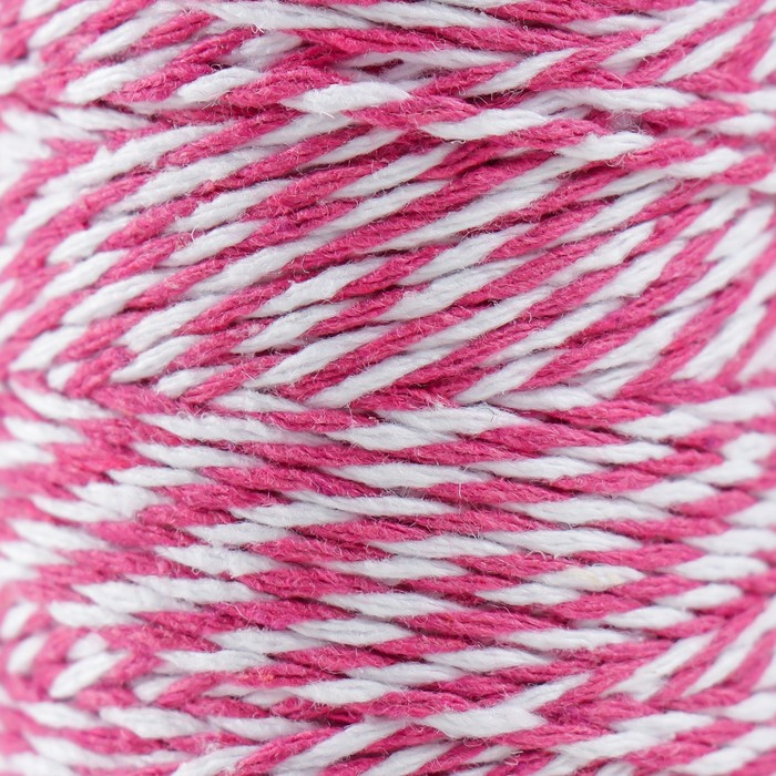

Пряжа 100% целлюлоза Softino Raffia Color Melange кручёная, ярко-розовая 100м ±2м 87 гр, Розовый