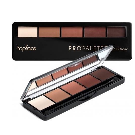 Палитра теней для век TopFace Pro Palette тон 18