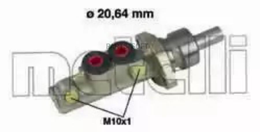 

Тормозной цилиндр Metelli 050156