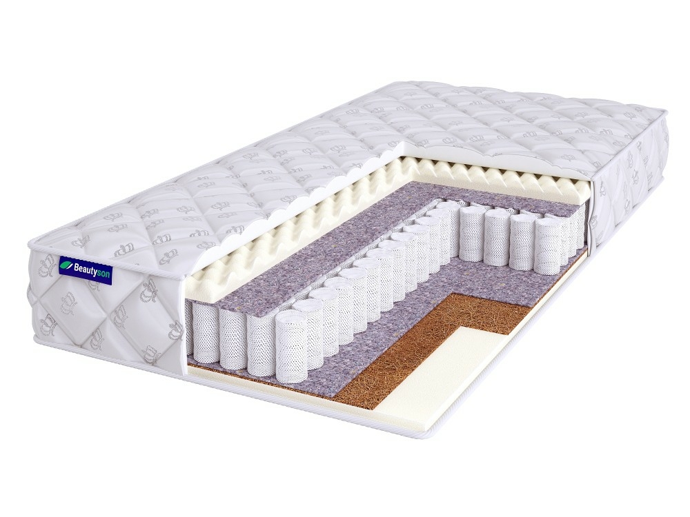 

Матрас Beautyson Roll Spring Balance Massage S600 180х195, Бежевый;белый;серый;серебристый, Roll Spring Balance Massage S600