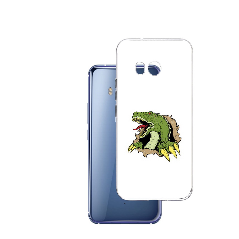

Чехол MyPads Tocco для HTC U11 годзила, Прозрачный, Tocco
