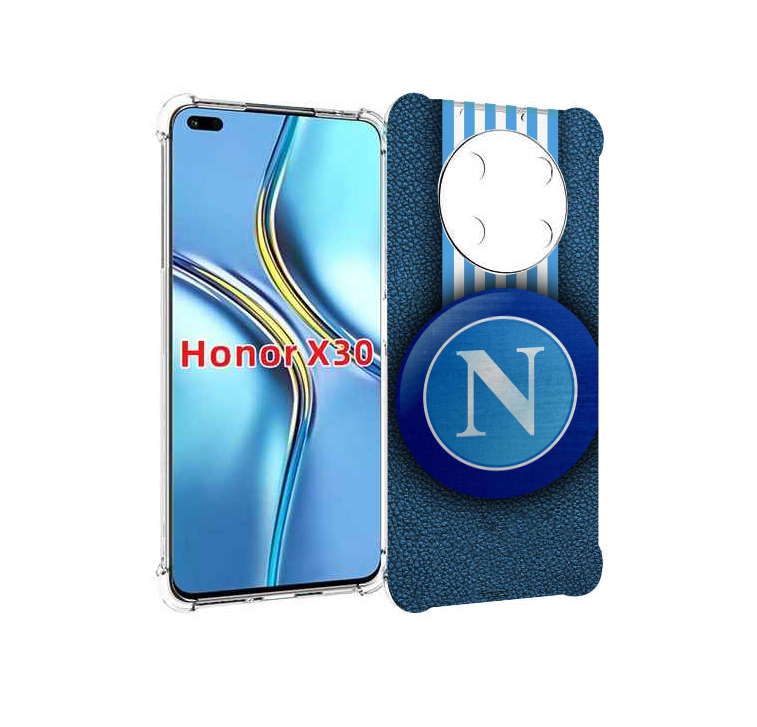 

Чехол MyPads фк наполи мужской для Honor X30 / Magic4 Lite 5G, Прозрачный, Tocco