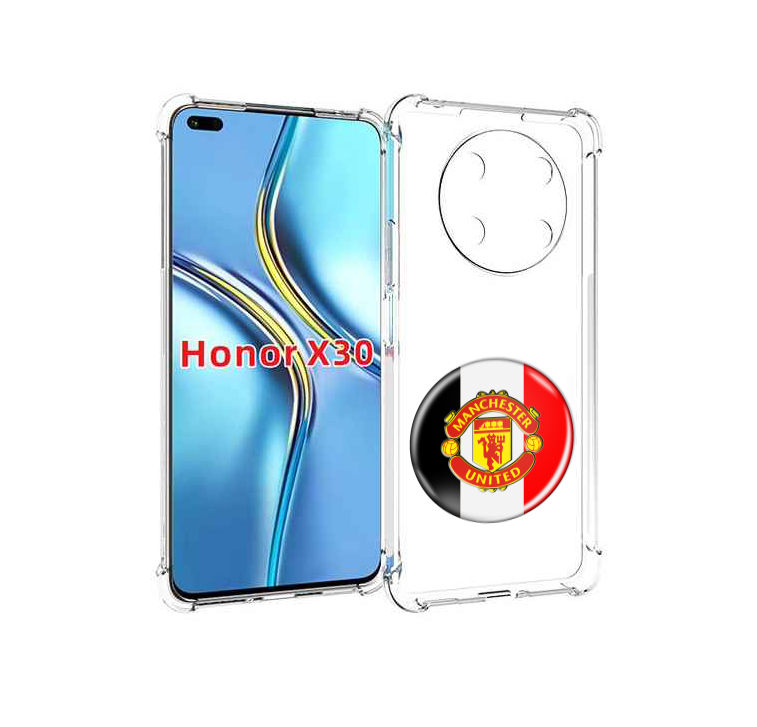

Чехол MyPads фк манчестер юнаитед мужской для Honor X30 / Magic4 Lite 5G, Прозрачный, Tocco