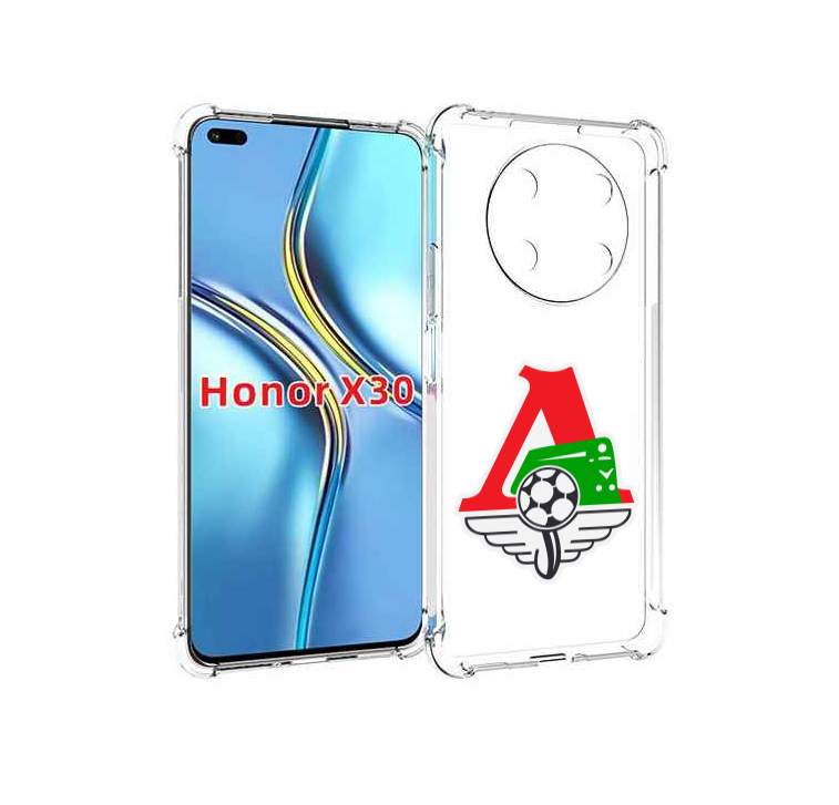 

Чехол MyPads фк локомотив москва мужской для Honor X30 / Magic4 Lite 5G, Прозрачный, Tocco