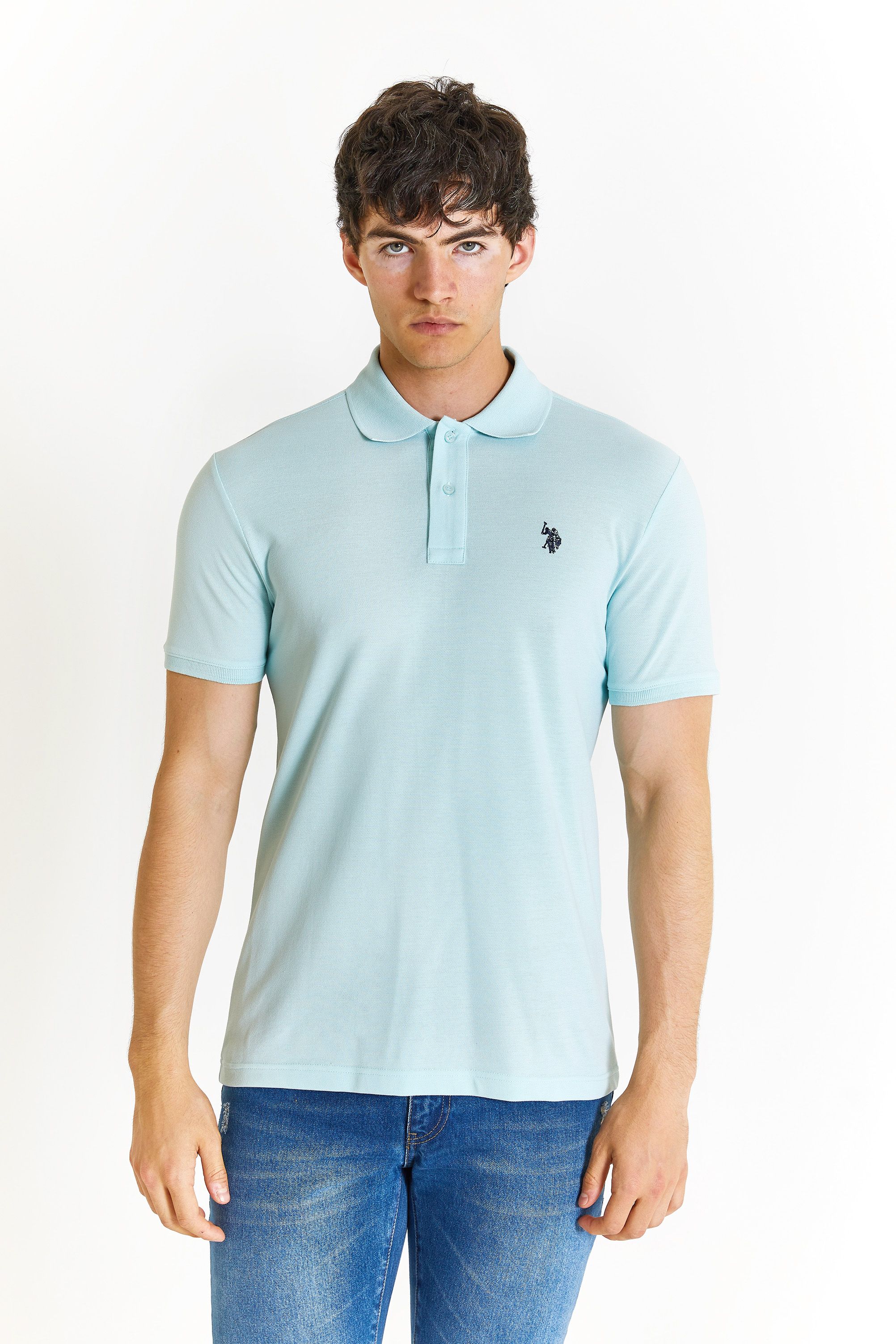 

Футболка мужская US Polo Assn G081GL0110GTP04IY024 бирюзовая L, Бирюзовый, G081GL0110GTP04IY024