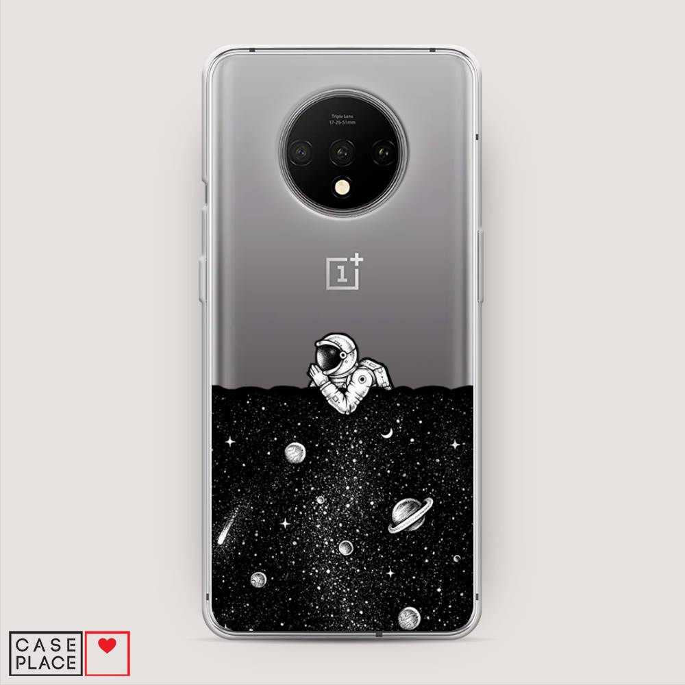 

Чехол Awog на OnePlus 7T / ВанПлас 7T "Космический сон", Серый, 150950-4