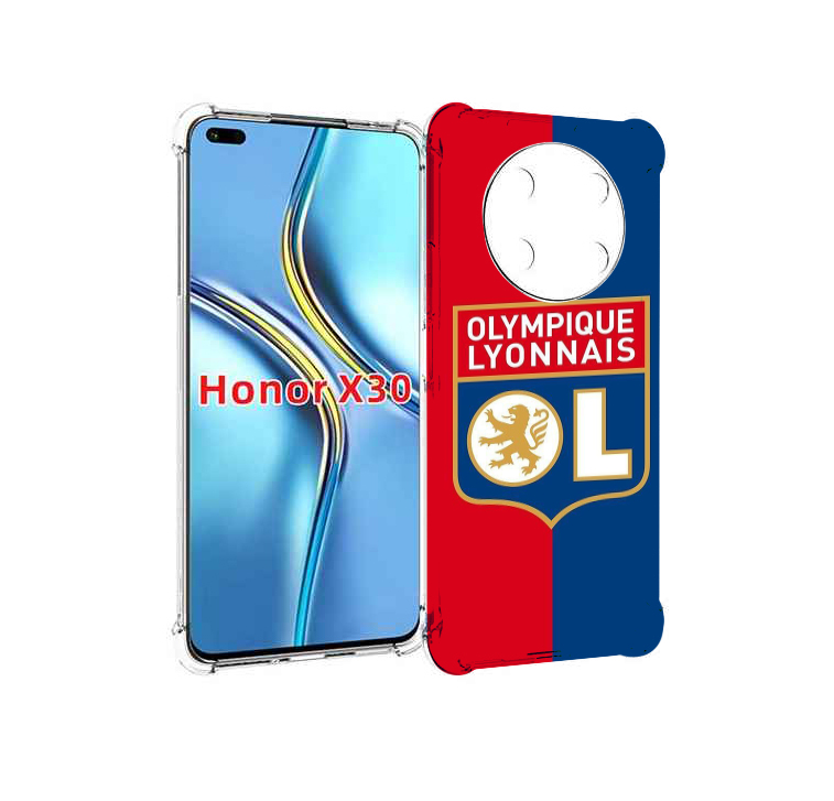 

Чехол MyPads фк лион эмблема для Honor X30 / Magic4 Lite 5G, Прозрачный, Tocco