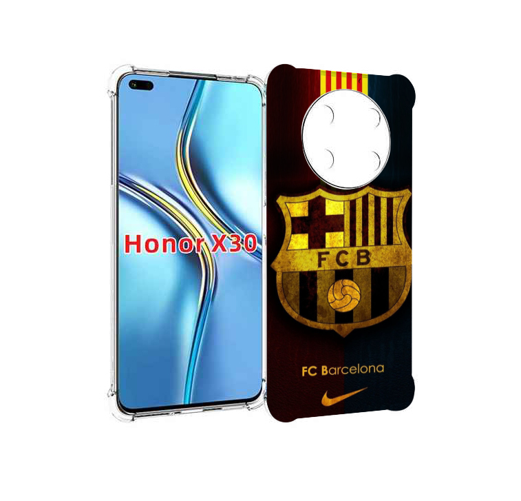 

Чехол MyPads фк барселона мужской для Honor X30 / Magic4 Lite 5G, Прозрачный, Tocco