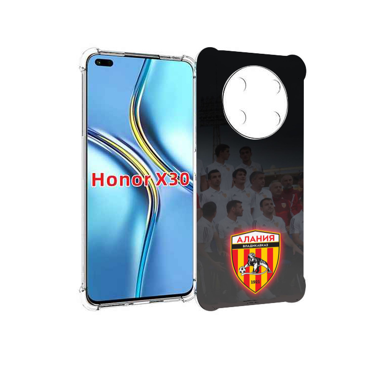 

Чехол MyPads фк алания владикавказ мужской для Honor X30 / Magic4 Lite 5G, Прозрачный, Tocco