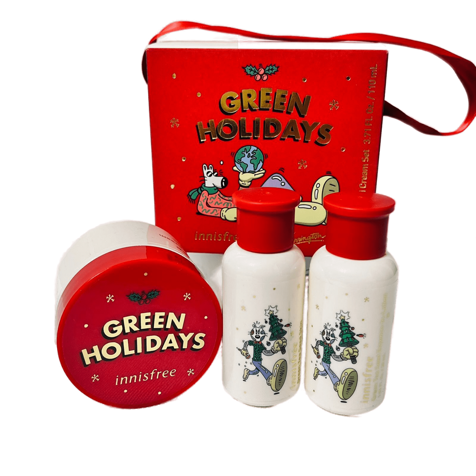 

Набор InnisFree Увлажняющий премиальный Green Holidays Special Set Limited