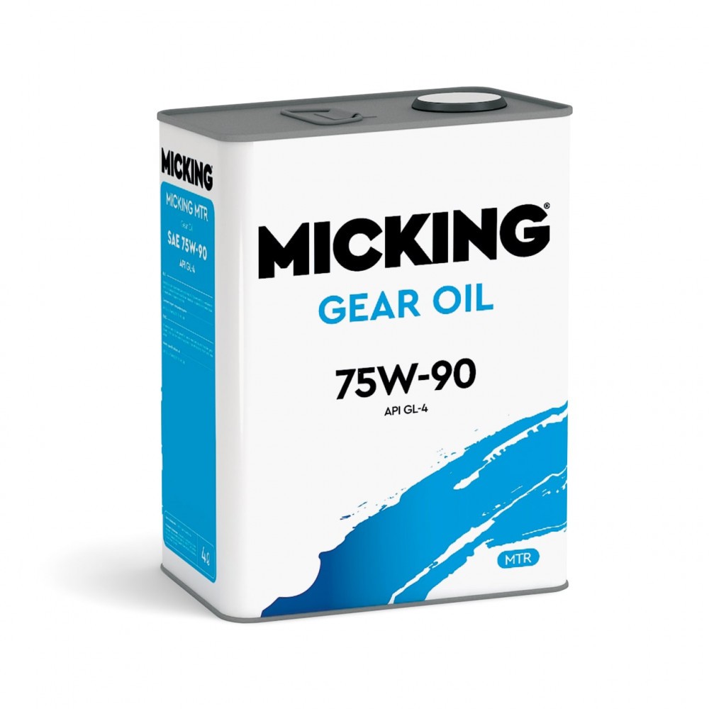 фото Трансмиссионное масло micking gear oil 75w-90 gl-4, 4 литра