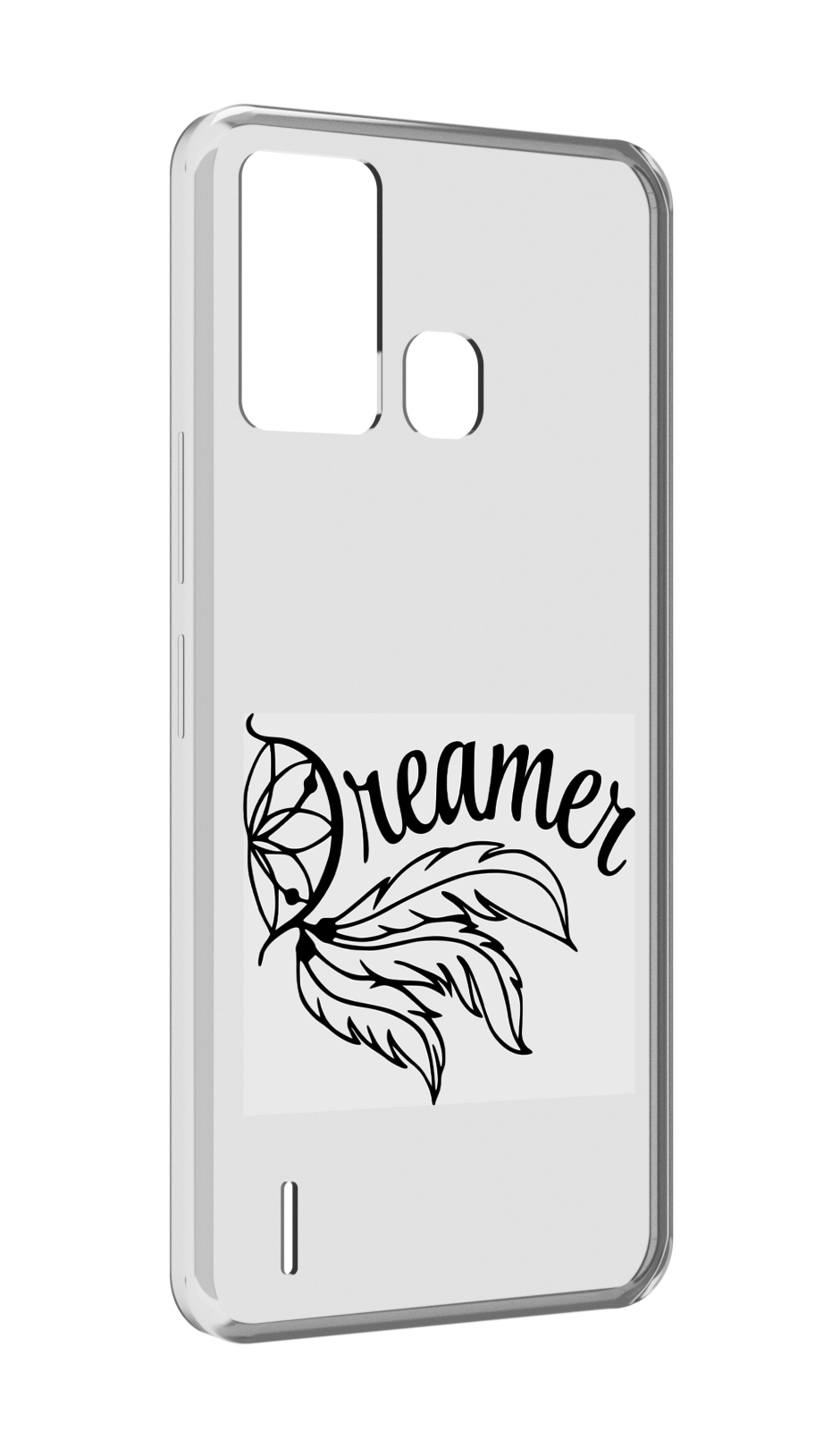 

Чехол MyPads мечтадел для ITEL S16 / ITEL Vision 1 Pro, Прозрачный, Tocco