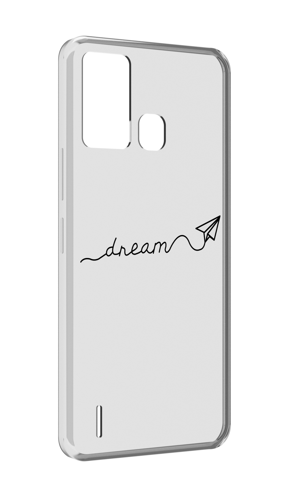 

Чехол MyPads мечта для ITEL S16 / ITEL Vision 1 Pro, Прозрачный, Tocco