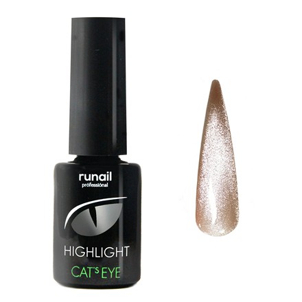 

Гель-лак RuNail Cat's eye Highlight №6033