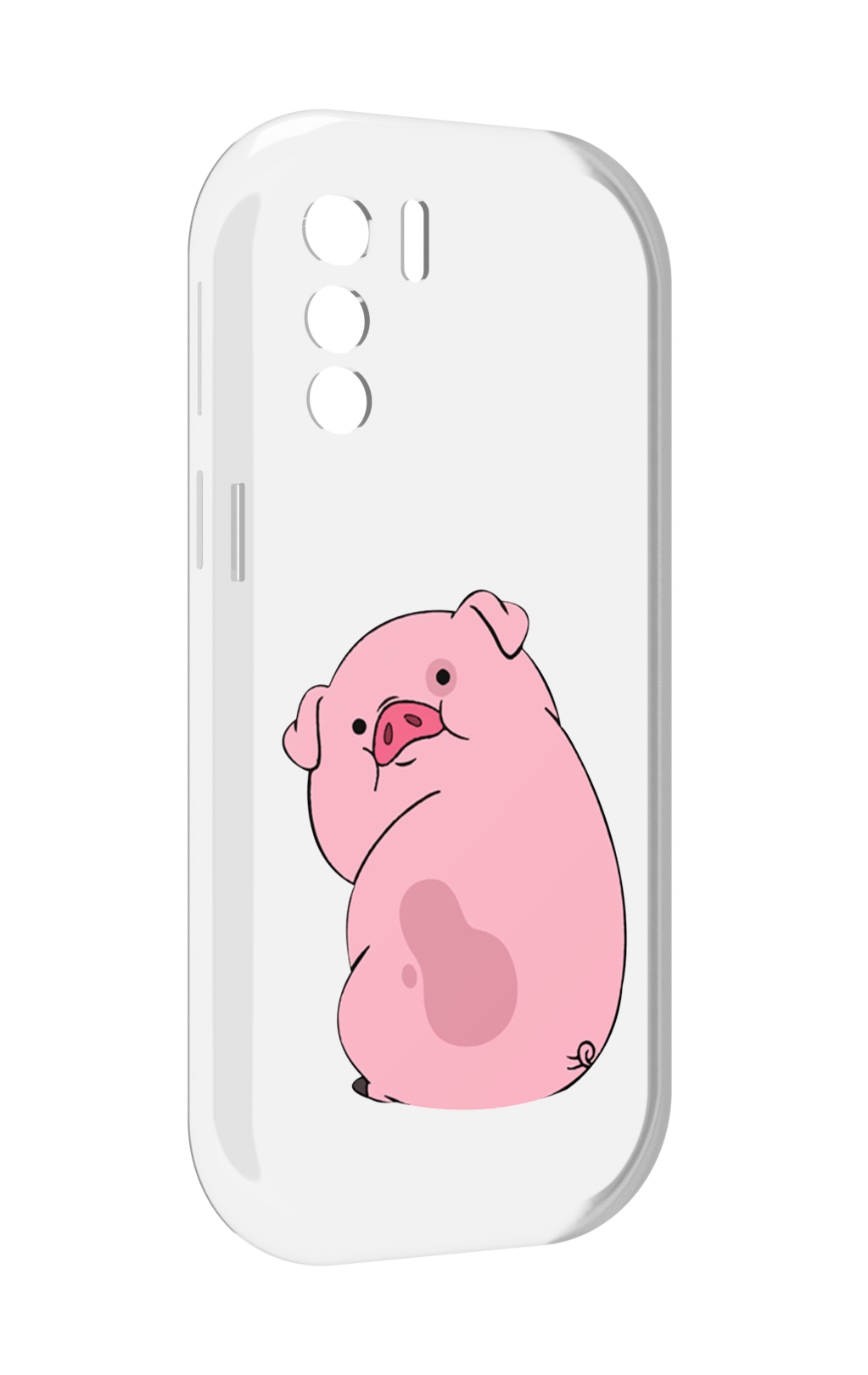 

Чехол MyPads милый-поросенок детский для UleFone Note 13P, Прозрачный, Tocco