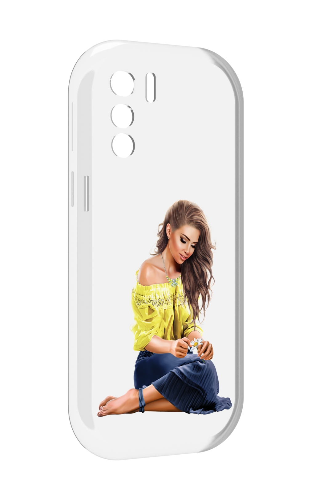 

Чехол MyPads миленькая-девочка женский для UleFone Note 13P, Прозрачный, Tocco