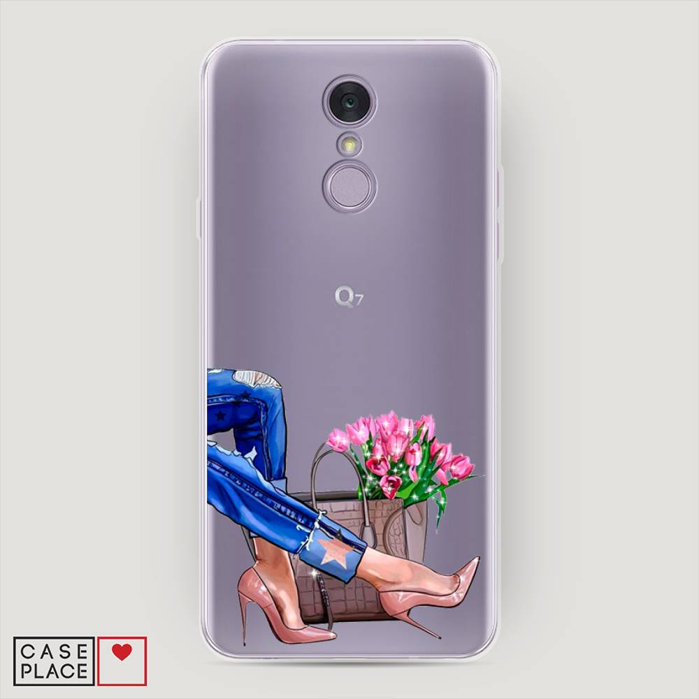 фото Чехол awog "каблучки" для lg q7 (plus, alpha)