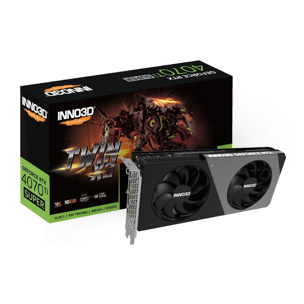 

Видеокарта INNO3D GeForce RTX 4070Ti SUPER TWIN X2