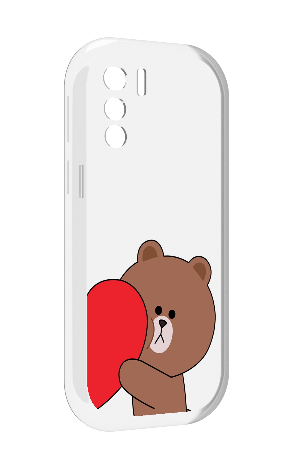 

Чехол MyPads медвежонок детский для UleFone Note 13P, Прозрачный, Tocco