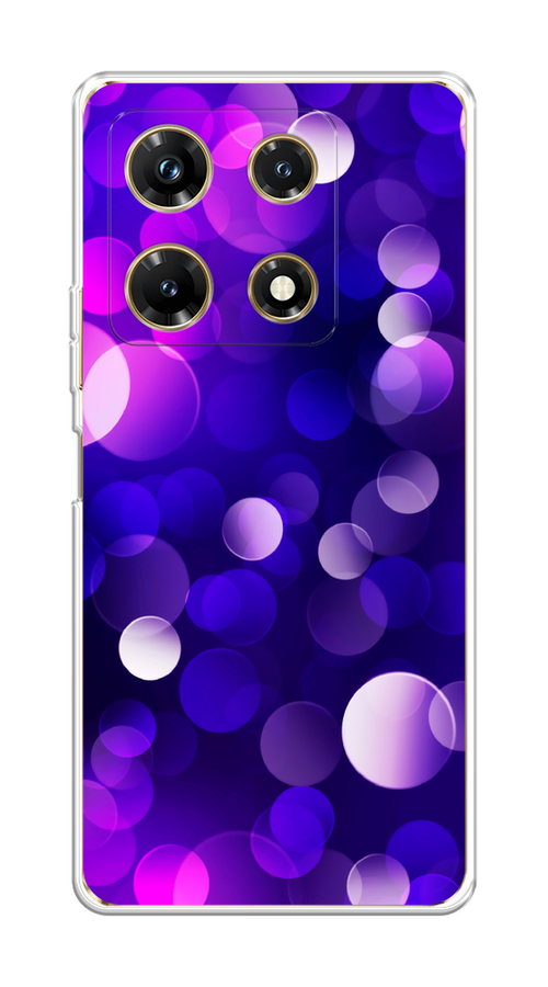 

Чехол на Infinix Note 30 Pro "Абстракция 27", Фиолетовый, 3104550-3