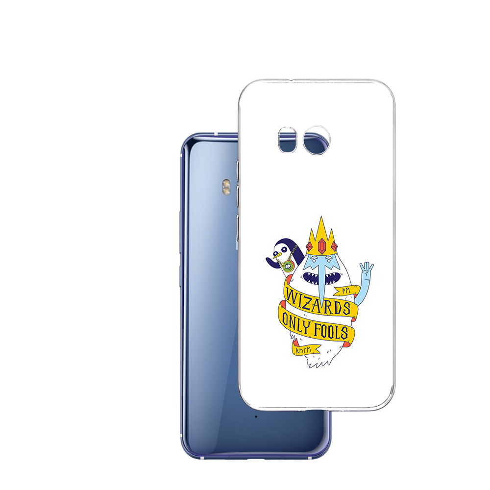 

Чехол MyPads Tocco для HTC U11 время приключений снежный король, Прозрачный, Tocco