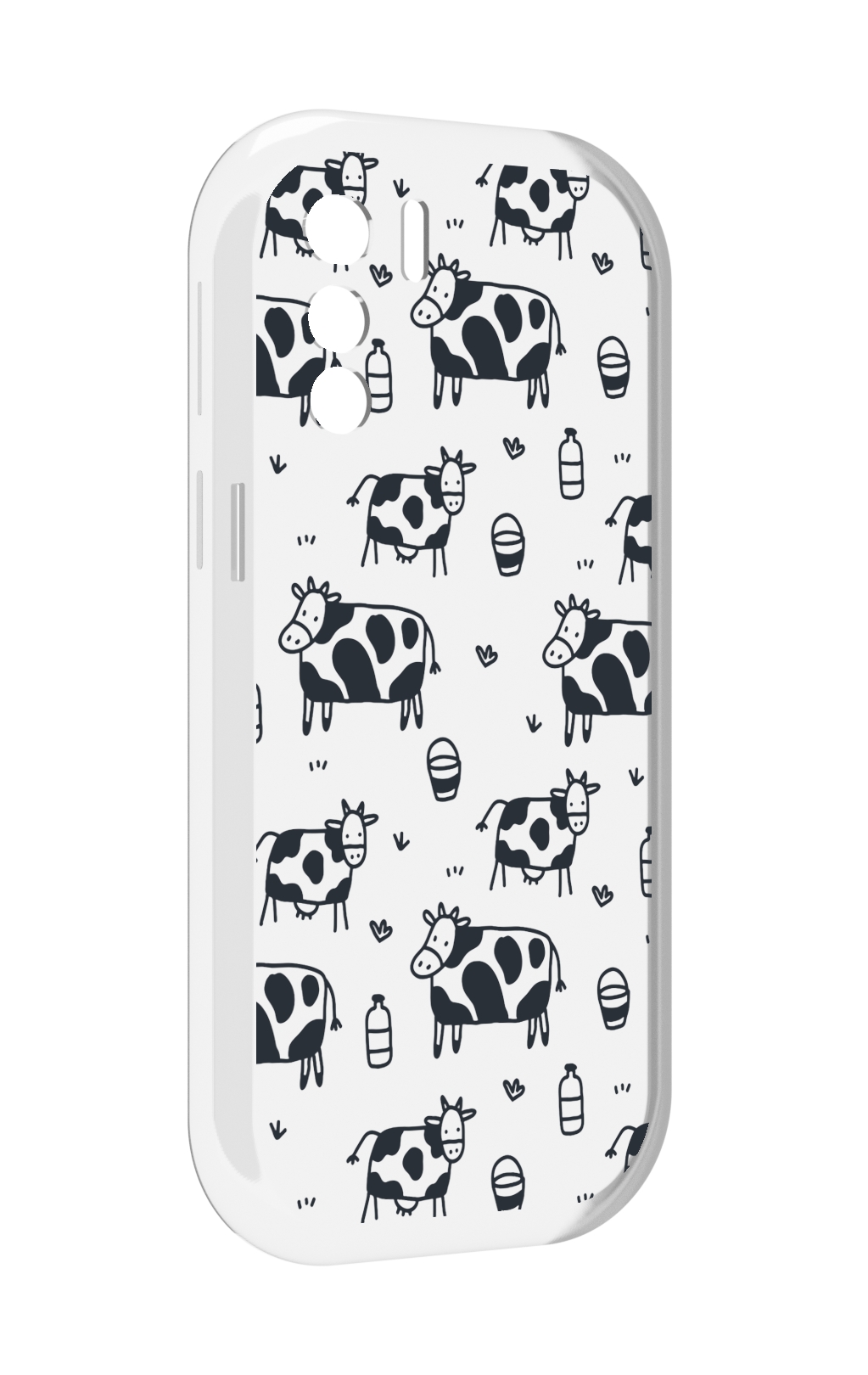 

Чехол MyPads маленькие-коровки для UleFone Note 13P, Прозрачный, Tocco
