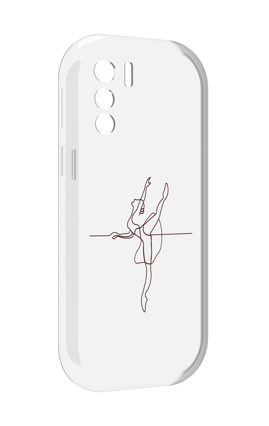 

Чехол MyPads маленькая-баллерина для UleFone Note 13P, Прозрачный, Tocco