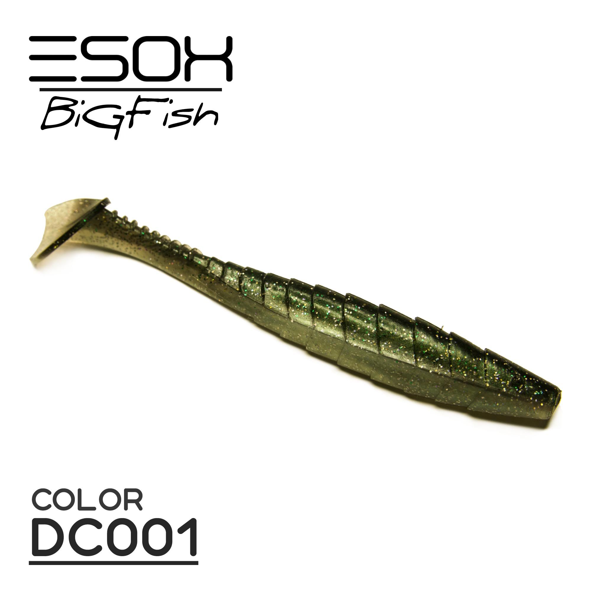 

Силиконовая приманка Esox Gekasa 175 мм цвет dc001 3 шт, Разноцветный, Gekasa