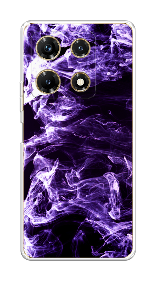 

Чехол на Infinix Note 30 Pro "Фиолетовый дым", Фиолетовый;белый;черный, 3104550-3