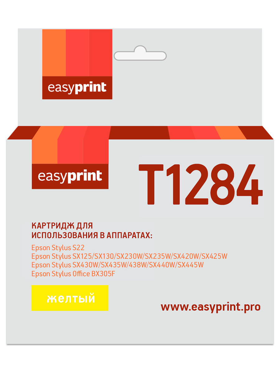 

Картридж для лазерного принтера EasyPrint T1284 20983 Yellow, совместимый, Желтый, T1284