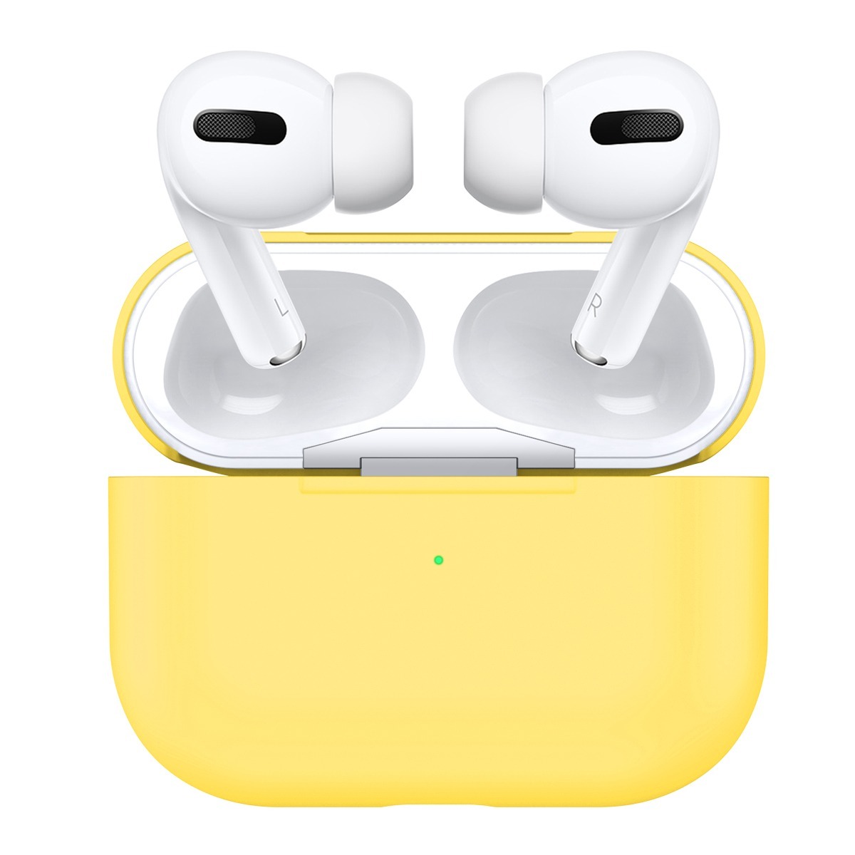 

Чехол силиконовый для Airpods Pro (4), лимонный желтый, A+