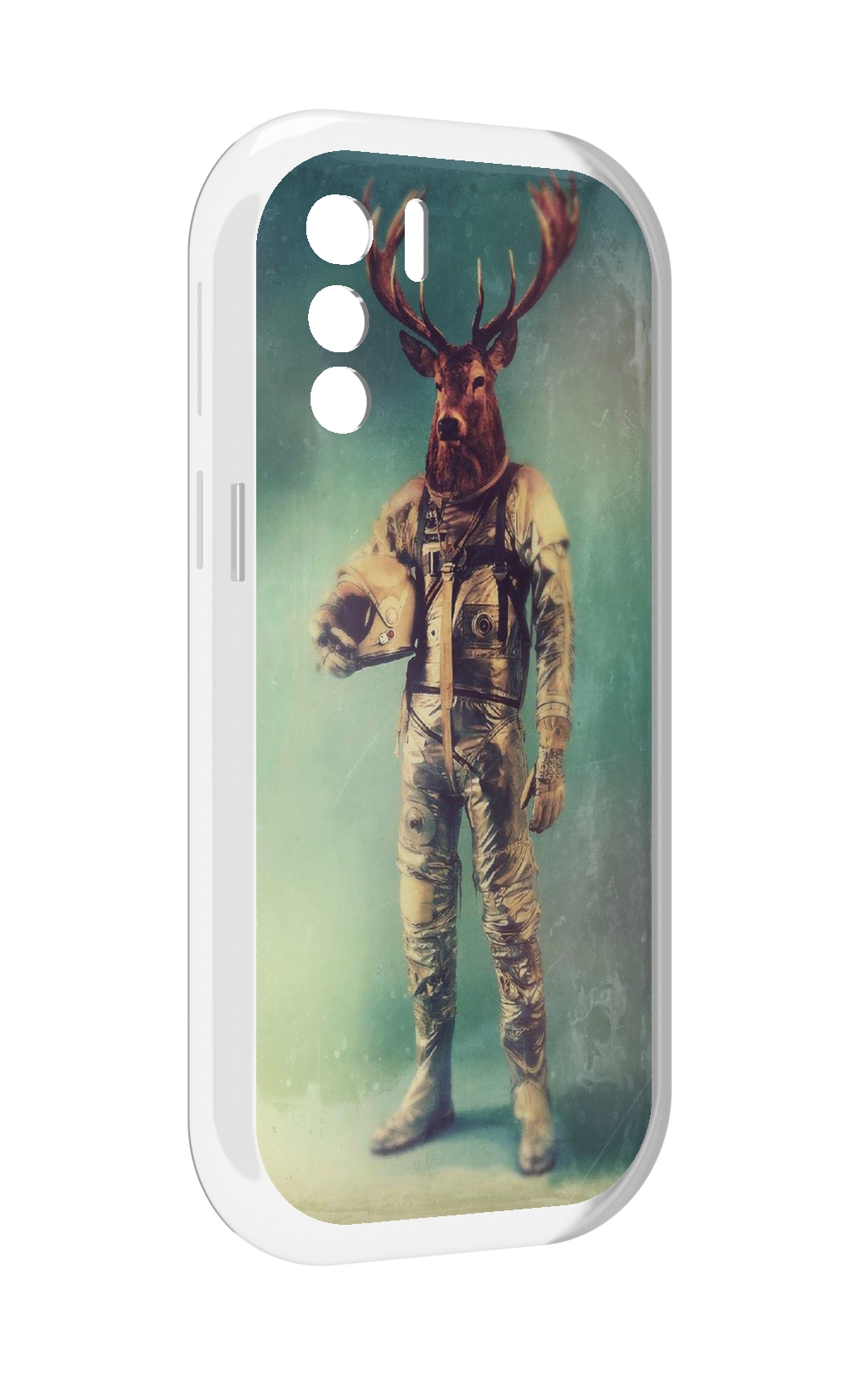 

Чехол MyPads лось космонавт для UleFone Note 13P, Прозрачный, Tocco