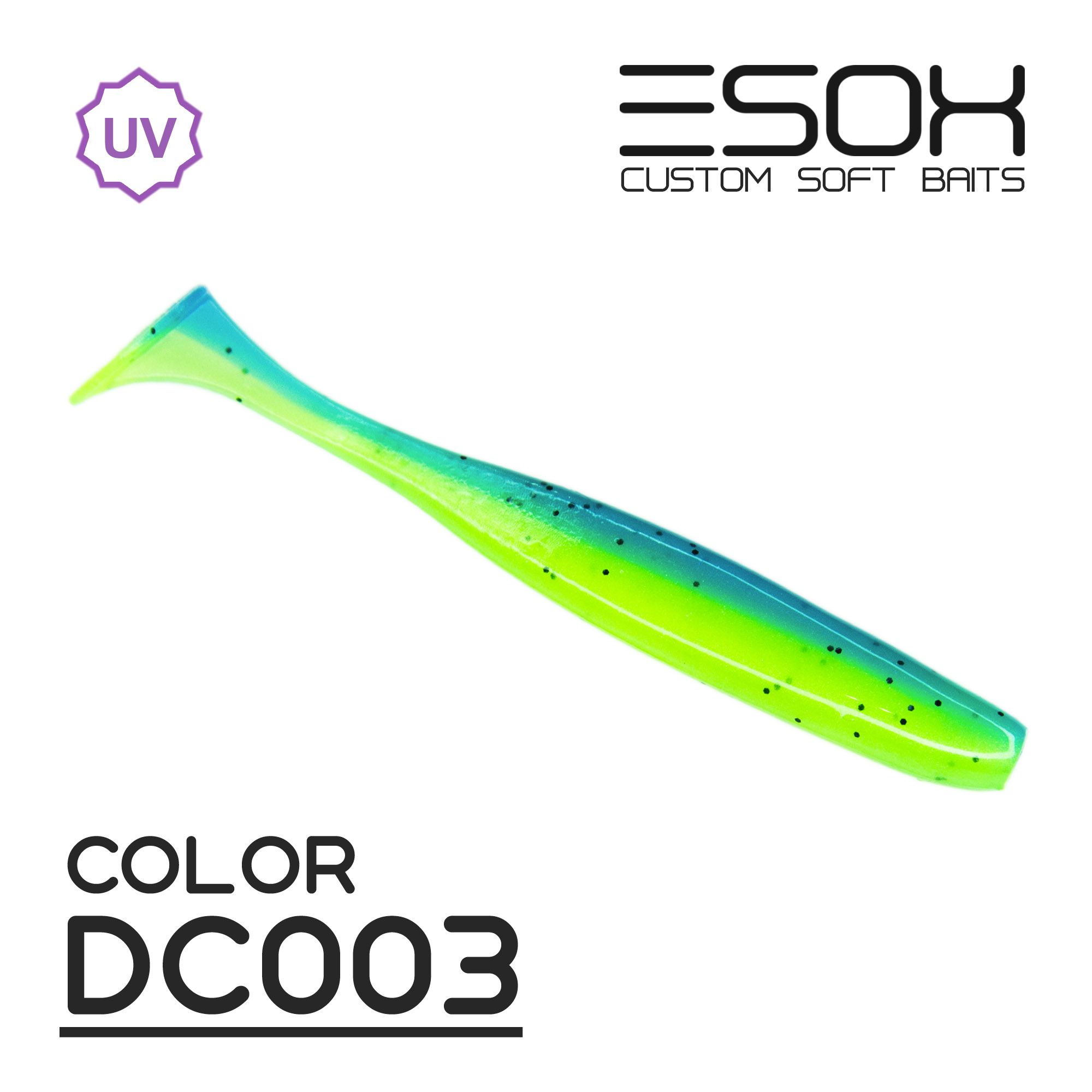 

Силиконовая приманка Esox Sheasy 92 мм цвет dc003 5 шт, Разноцветный, Sheasy