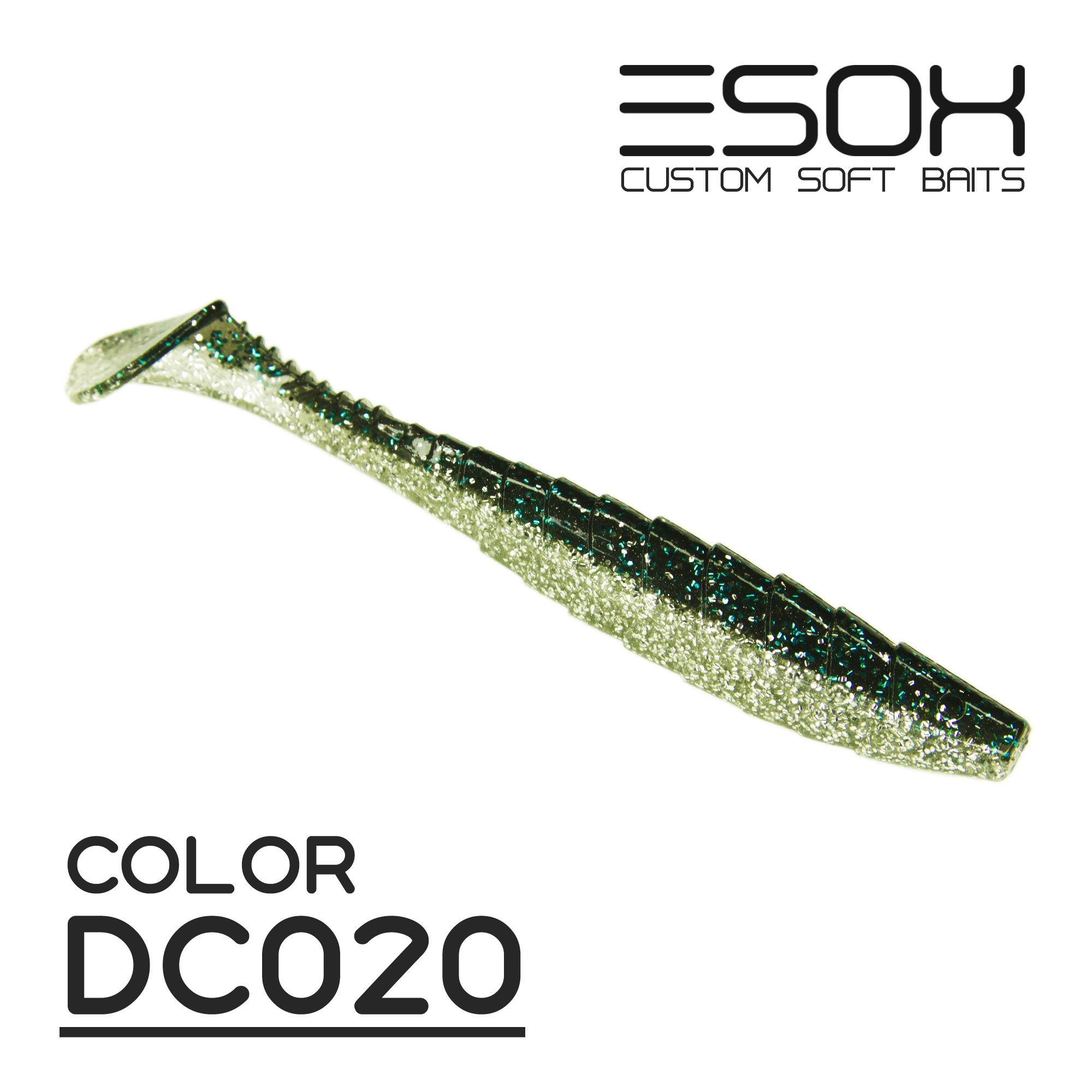 

Силиконовая приманка Esox Gekasa 112 мм цвет dc020 4 шт, Разноцветный, Gekasa