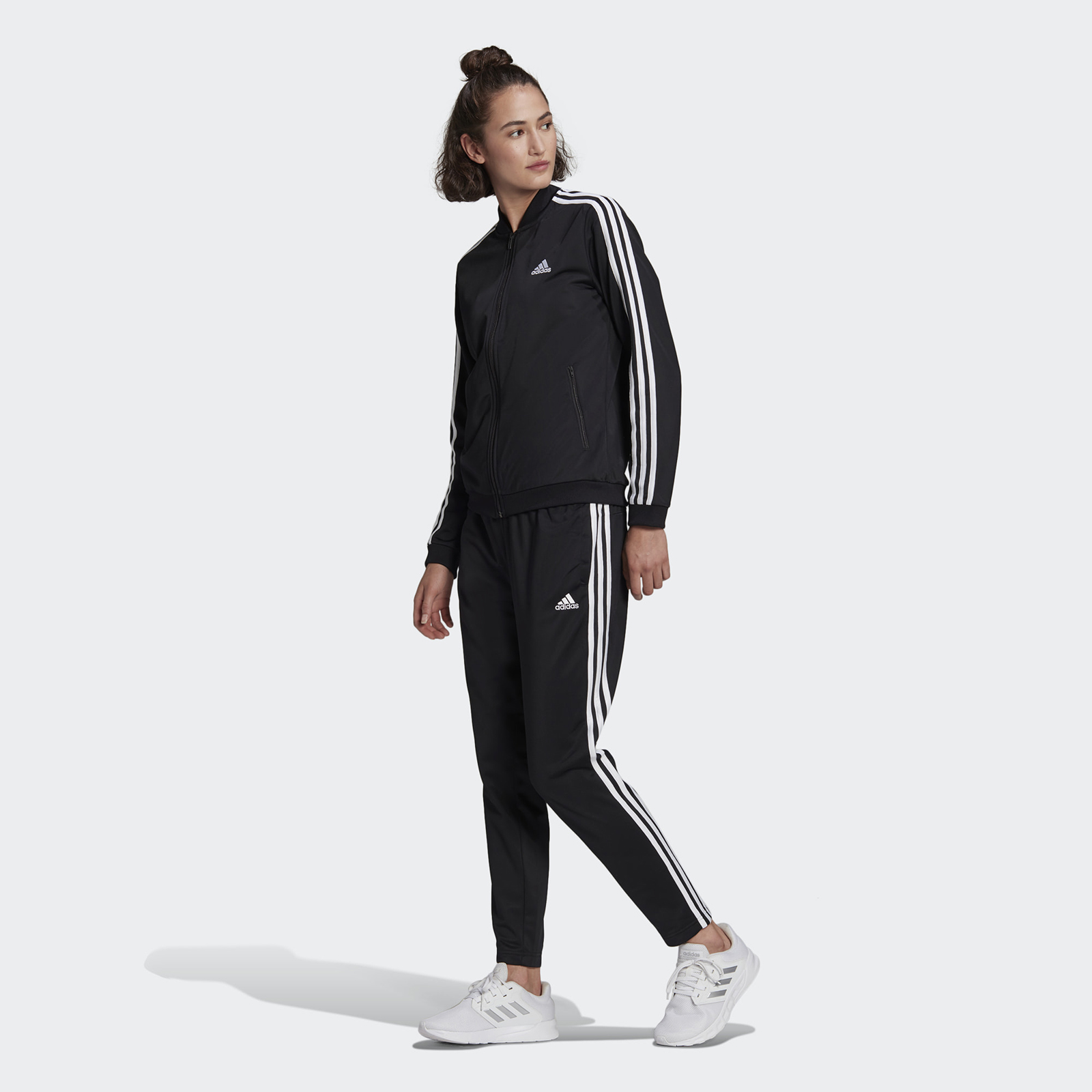 фото Костюм женский adidas w 3s tr ts черный l