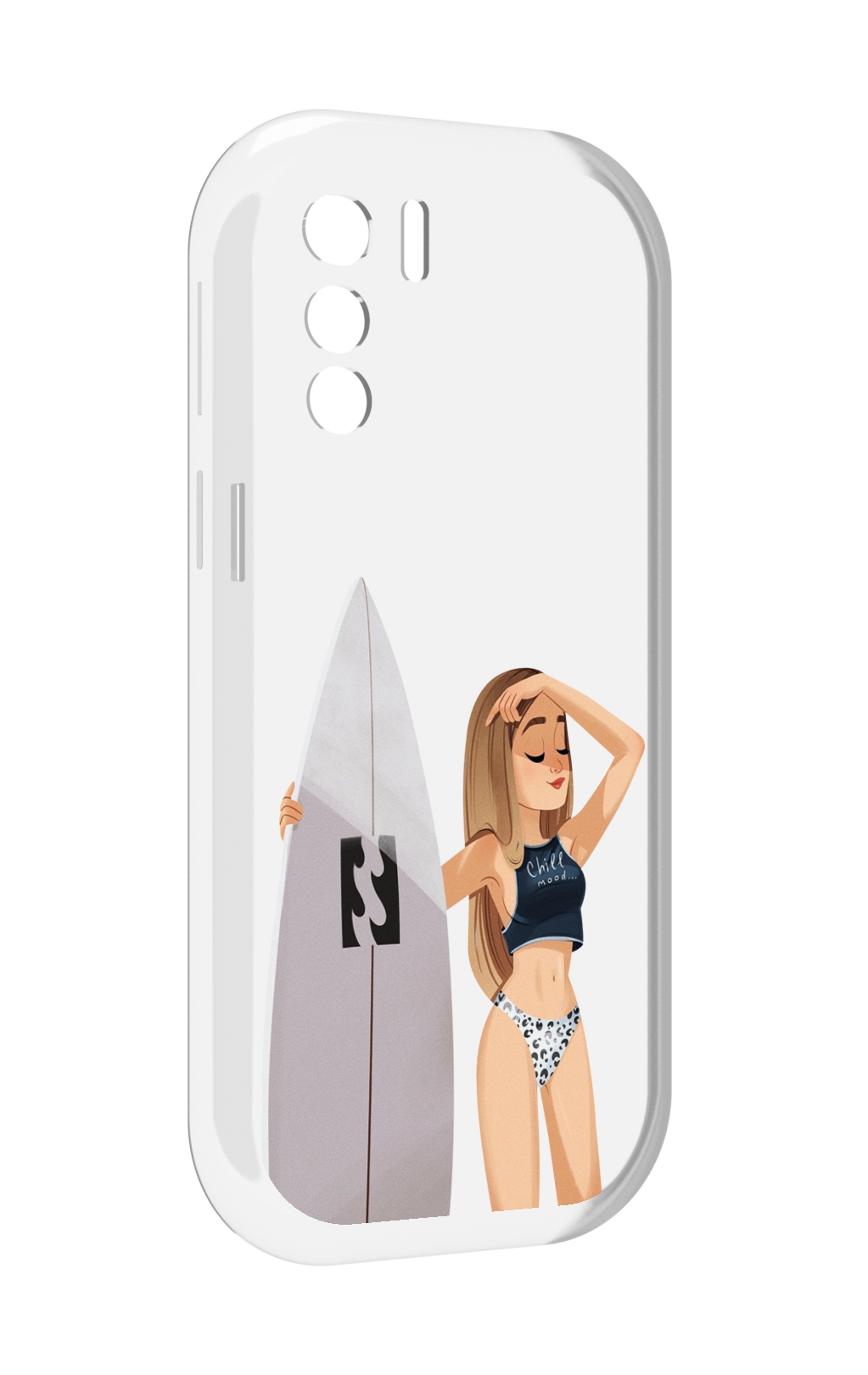 

Чехол MyPads летний-серф для UleFone Note 13P, Прозрачный, Tocco